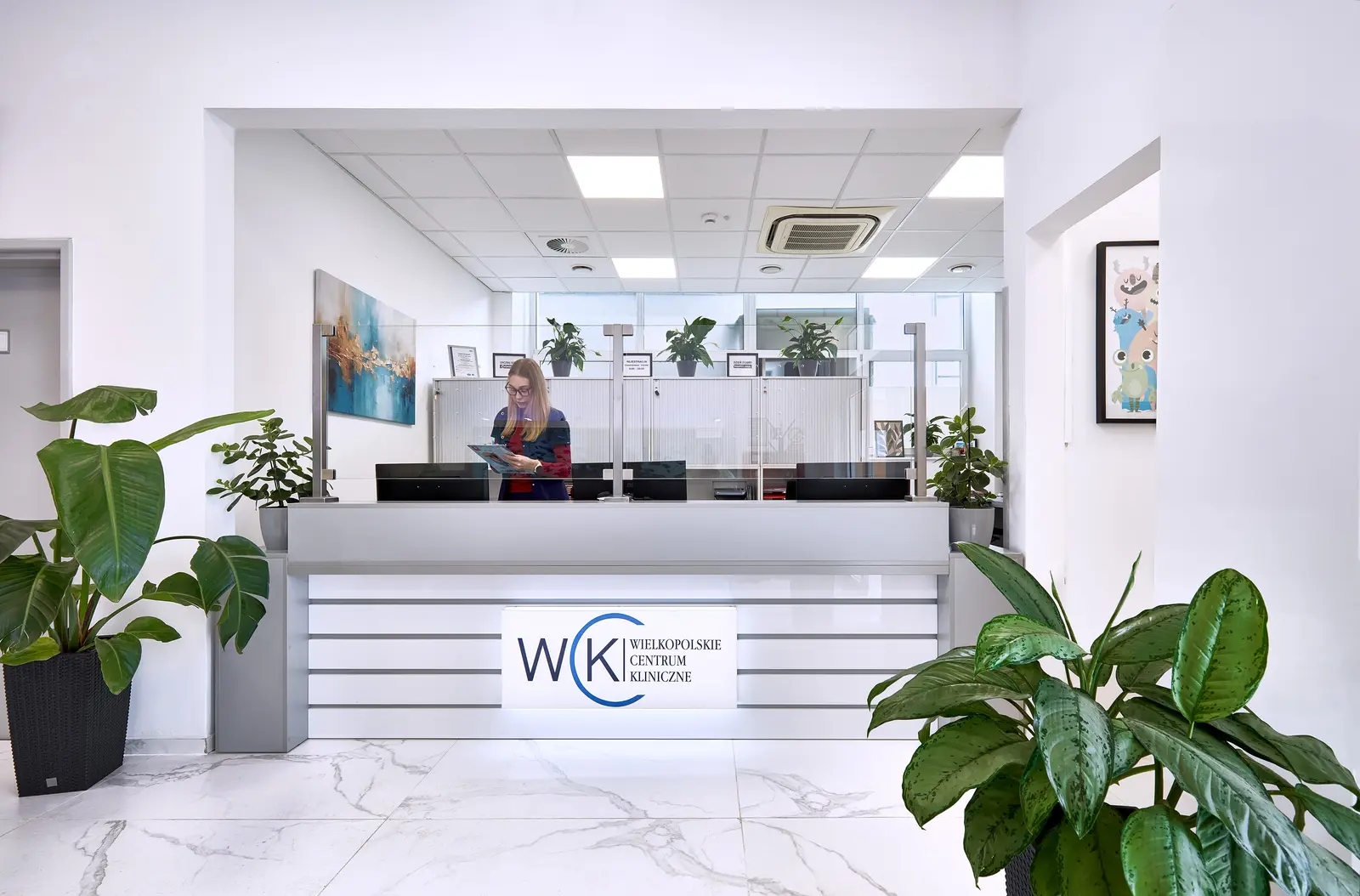 Recepcja Wielkopolskiego Centrum Klinicznego