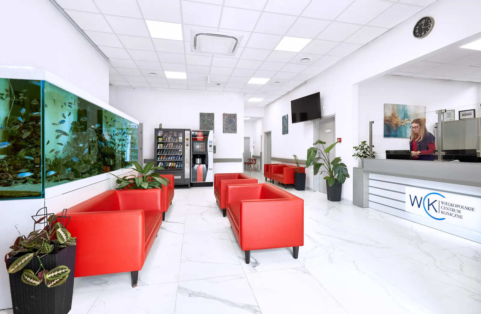 Hol główny Wielkopolskiego Centrum Klinicznego